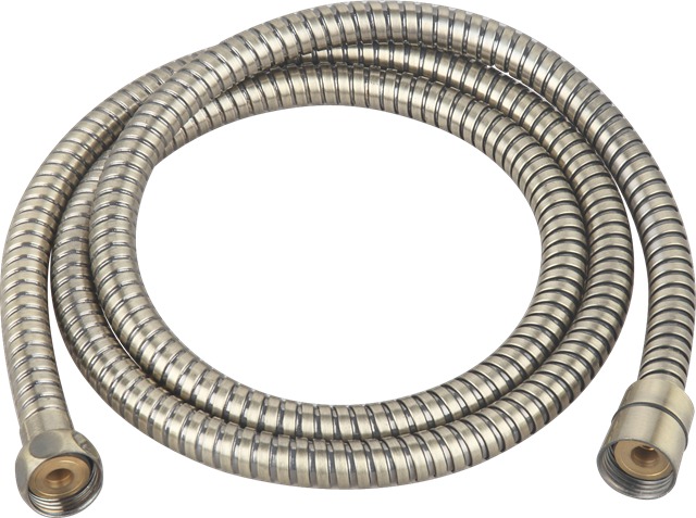 BY1-008          ∮13.8mm. 1.50MStainless steel bronze shower tubes - PVC inner tubes (chrome plated)